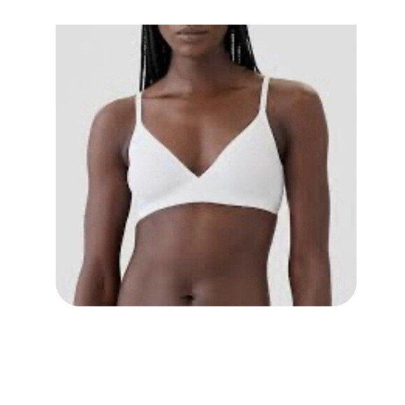 GAP Other - Gap Bralette Women Medium Black No-Show Bralette Wireless Adjustable Straps